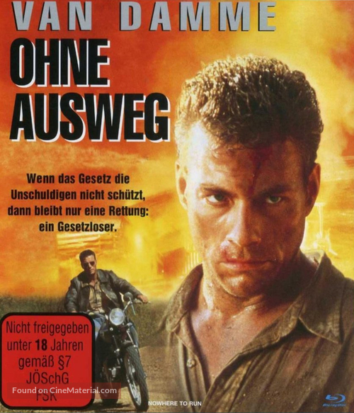 Nowhere To Run - German Movie Cover
