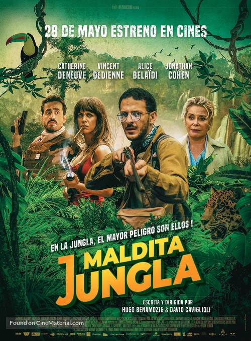 Terrible jungle - Spanish Movie Poster
