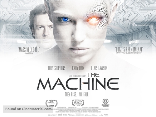 The Machine - British Movie Poster