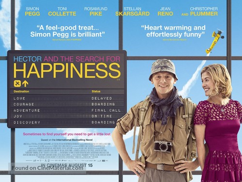 Hector and the Search for Happiness - British Movie Poster