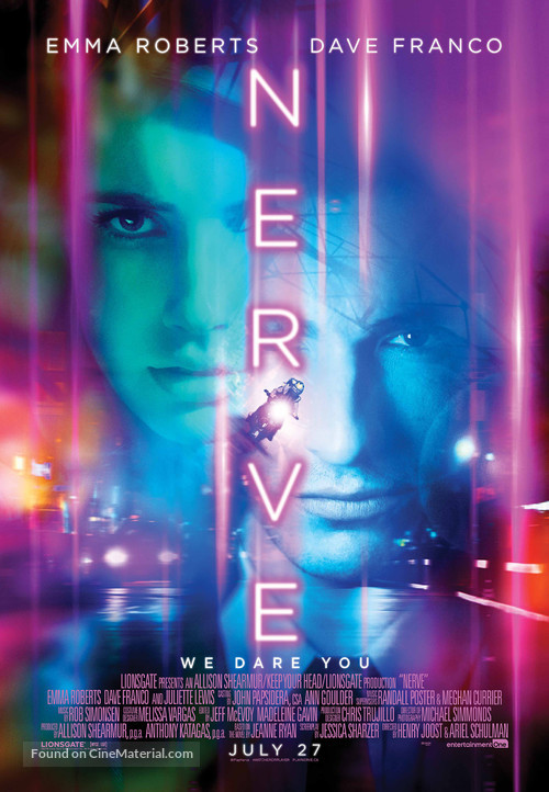 Nerve - Canadian Movie Poster
