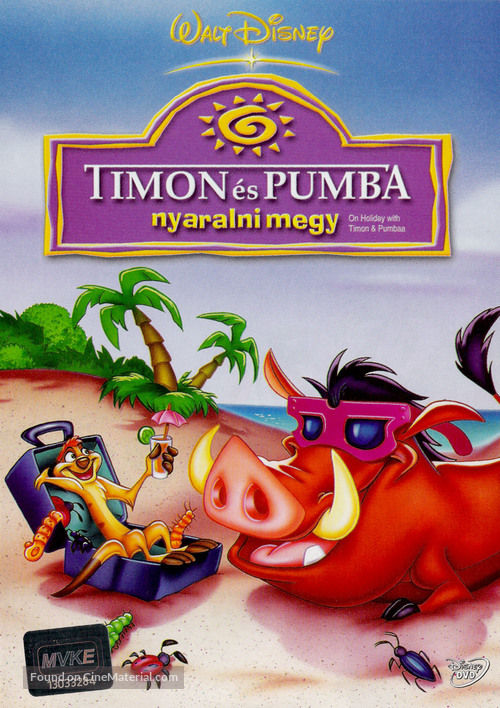 &quot;Timon &amp; Pumbaa&quot; - Hungarian DVD movie cover