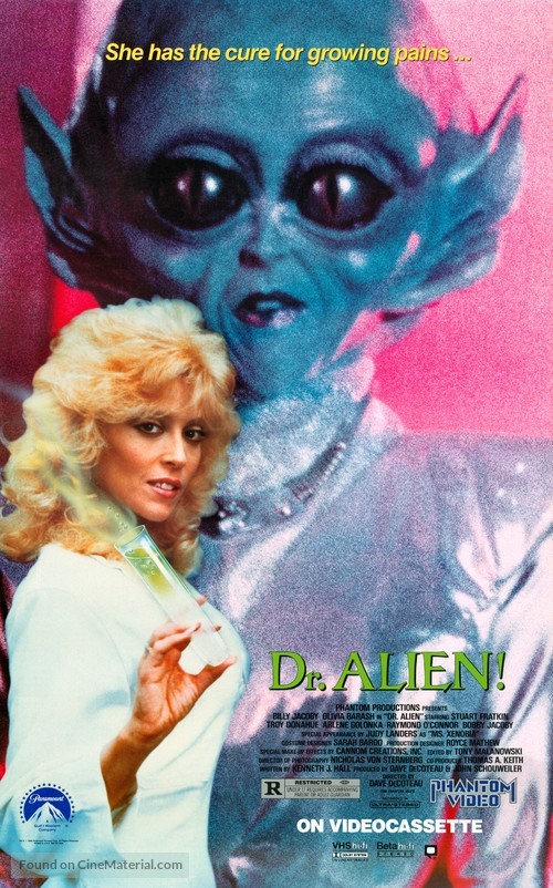 Dr. Alien - Video release movie poster