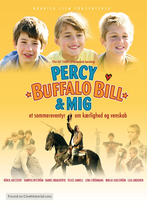 Percy, Buffalo Bill och jag - Danish Movie Poster