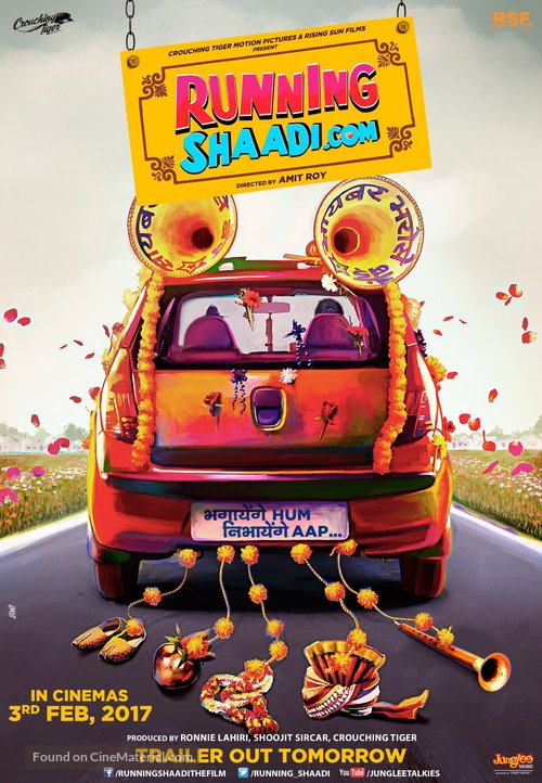 Running Shaadi - Indian Movie Poster