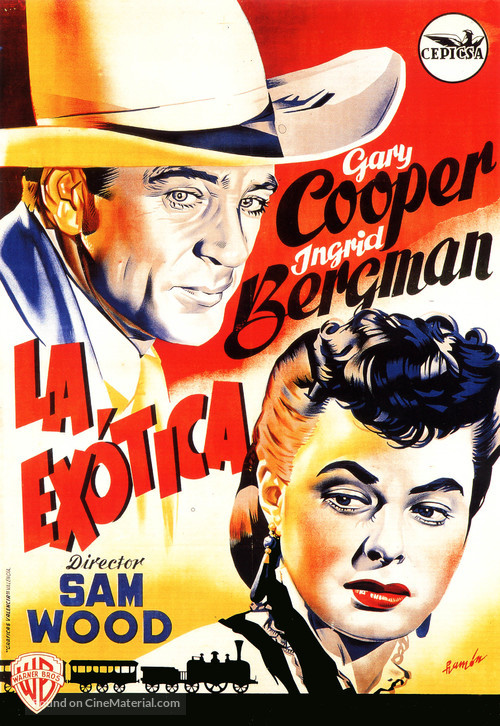 Saratoga Trunk - Spanish Movie Poster