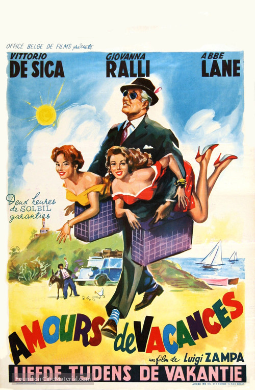 Tempo di villeggiatura - Belgian Movie Poster