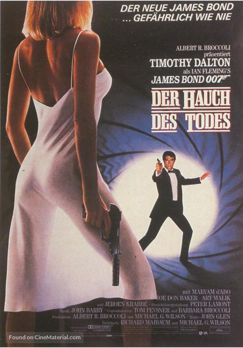 The Living Daylights - German Movie Poster