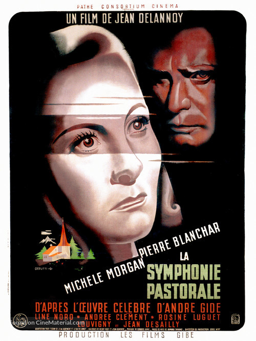La symphonie pastorale - French Movie Poster