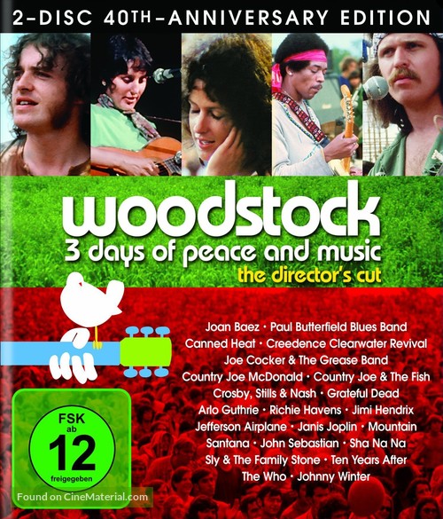 Woodstock - German Movie Cover