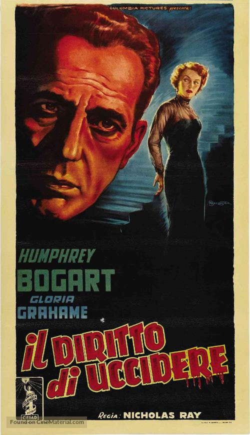 In a Lonely Place - Italian Movie Poster