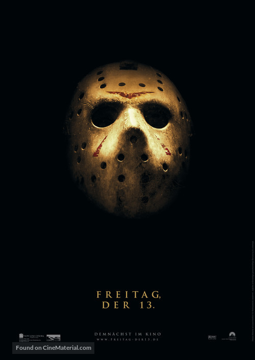 Friday the 13th - German Movie Poster