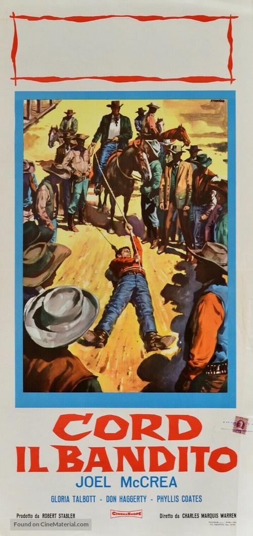 Cattle Empire - Italian Movie Poster