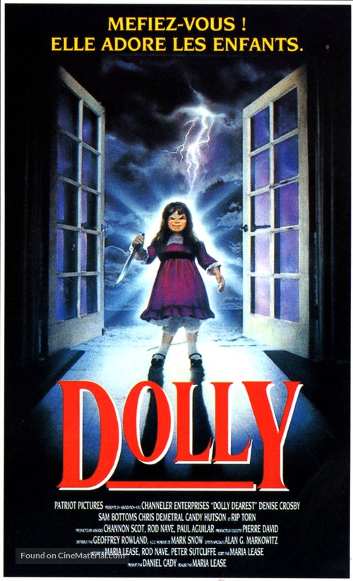 Dolly Dearest - French VHS movie cover