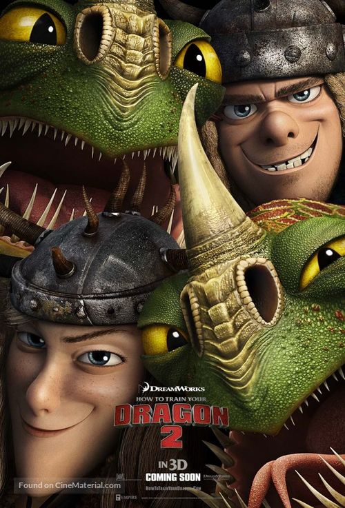 How to Train Your Dragon 2 - Lebanese Movie Poster