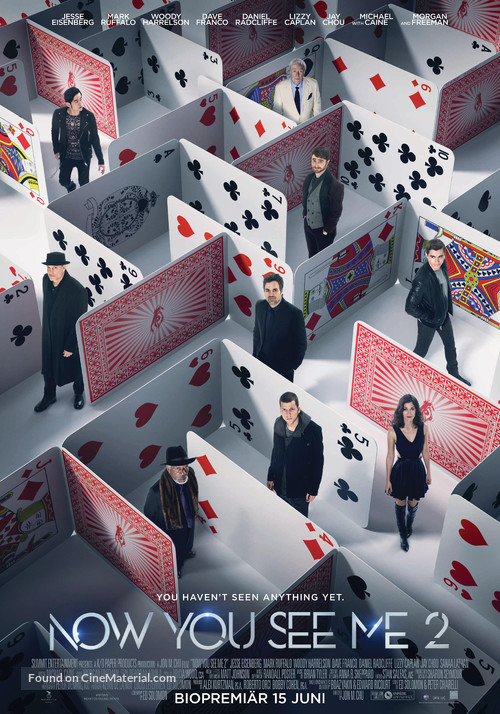 Now You See Me 2 - Swedish Movie Poster