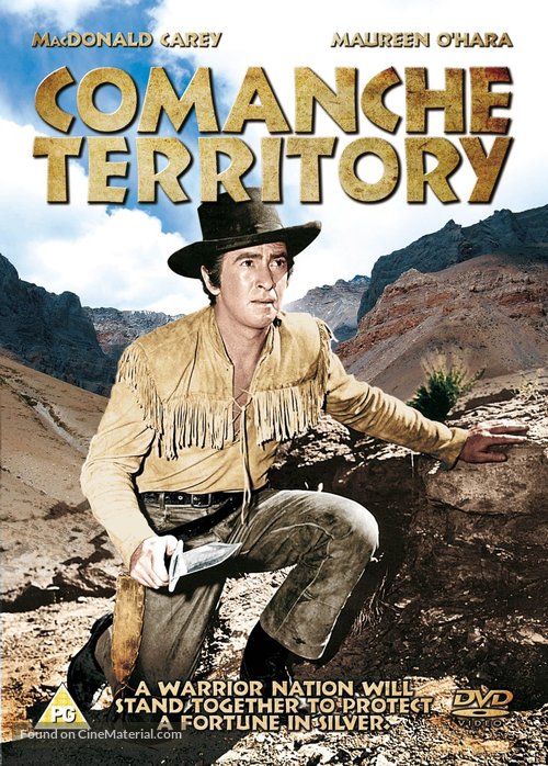 Comanche Territory - British DVD movie cover