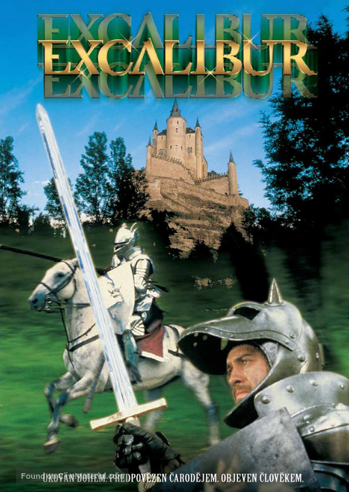 Excalibur - Czech DVD movie cover