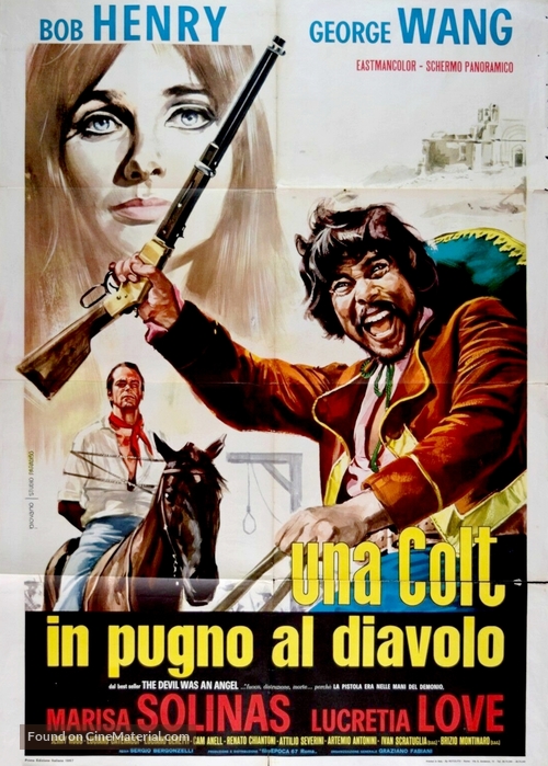 Una colt in pugno al diavolo - Italian Movie Poster