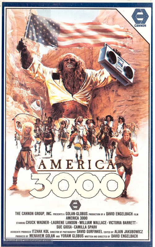 America 3000 - Finnish VHS movie cover