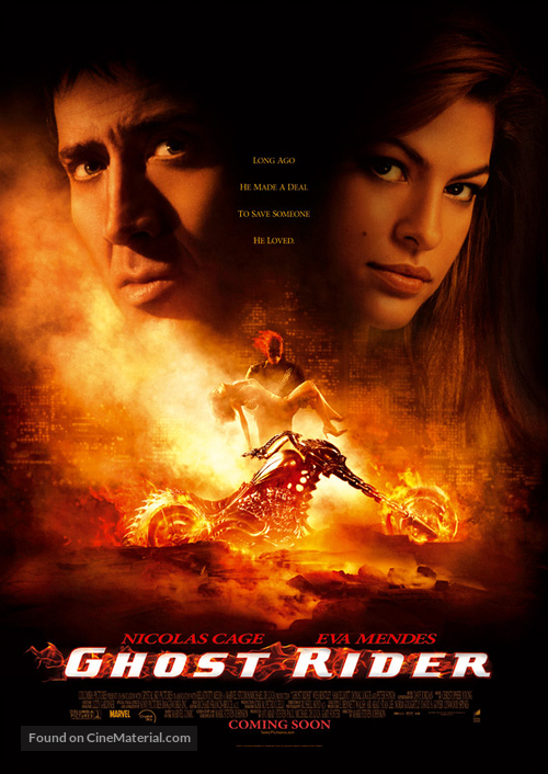 Ghost Rider - Advance movie poster