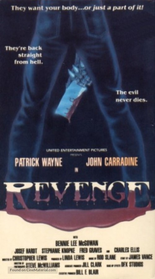 Revenge - VHS movie cover