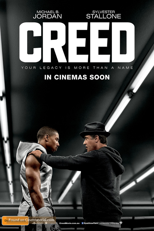 Creed - Australian Movie Poster