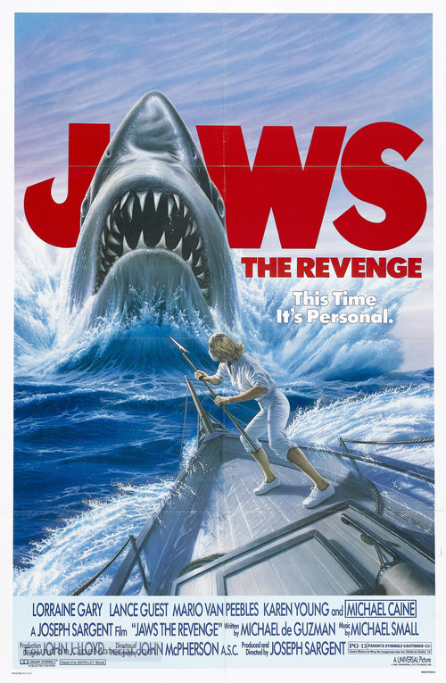 Image result for jaws the revenge poster cinematerial