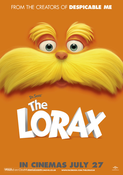The Lorax - British Movie Poster