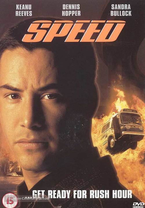 Speed - British DVD movie cover