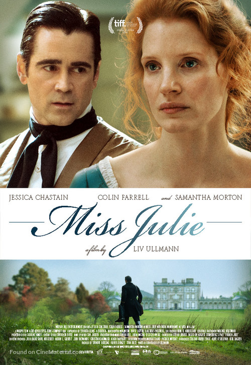 Miss Julie - Canadian Movie Poster