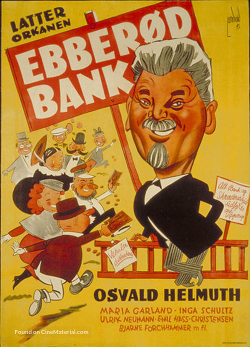 Ebber&oslash;d Bank - Danish Movie Poster