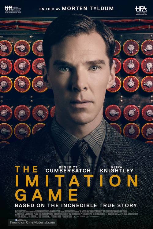 The Imitation Game - Norwegian Movie Poster