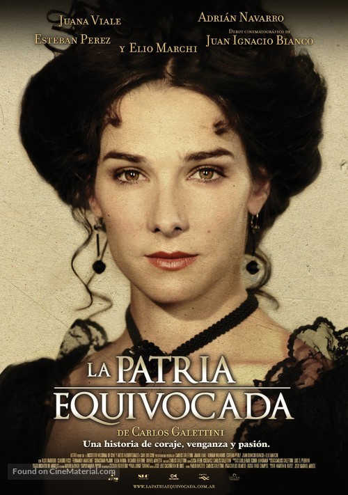 La patria equivocada - Argentinian Movie Poster