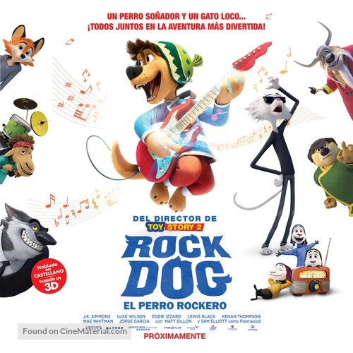 Rock Dog - Argentinian Movie Poster