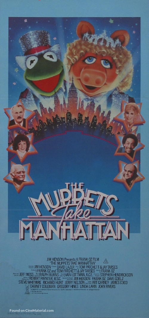 The Muppets Take Manhattan - Movie Poster