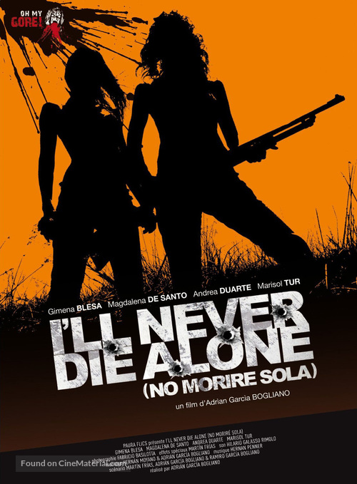No morir&eacute; sola - French Movie Poster