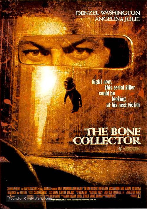 The Bone Collector - Australian Movie Poster