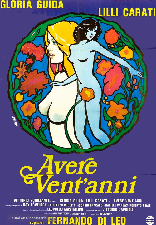 Avere vent&#039;anni - Italian Movie Poster