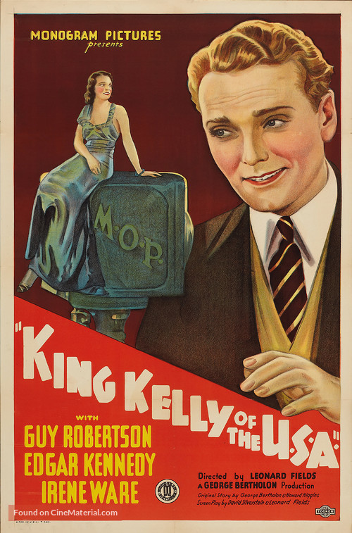 King Kelly of the U.S.A. - Movie Poster