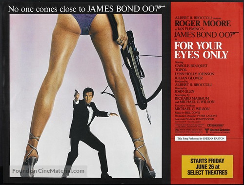 For Your Eyes Only - Movie Poster