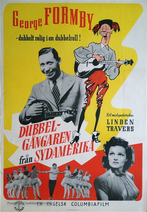 South American George - Swedish Movie Poster