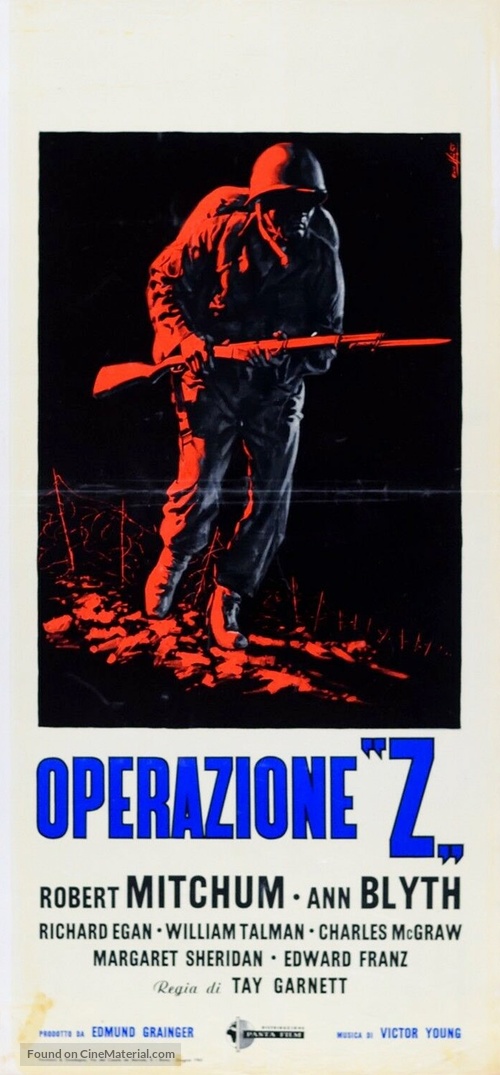 One Minute to Zero - Italian Movie Poster