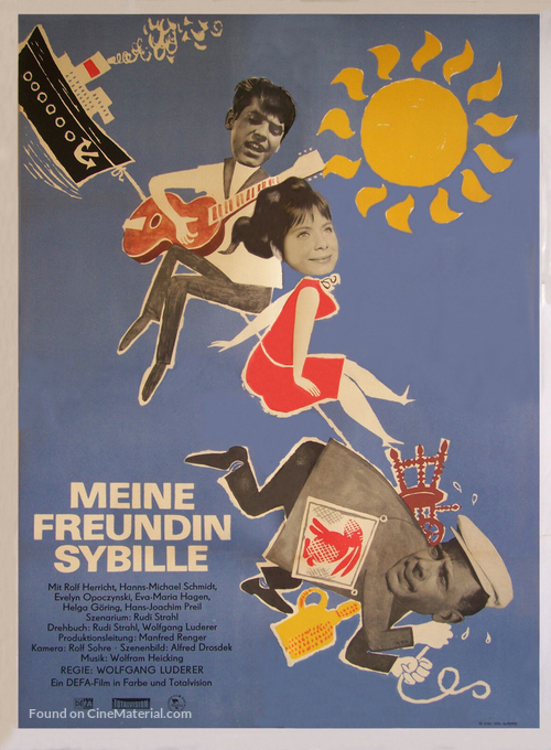 Meine Freundin Sybille - German Movie Poster