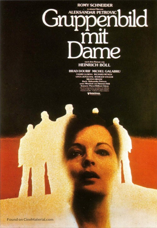 Gruppenbild mit Dame - German Movie Poster
