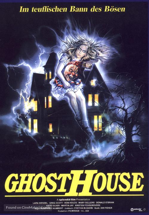 La casa 3 - Ghosthouse - German Movie Poster