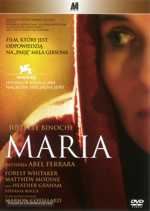 Mary - Polish DVD movie cover