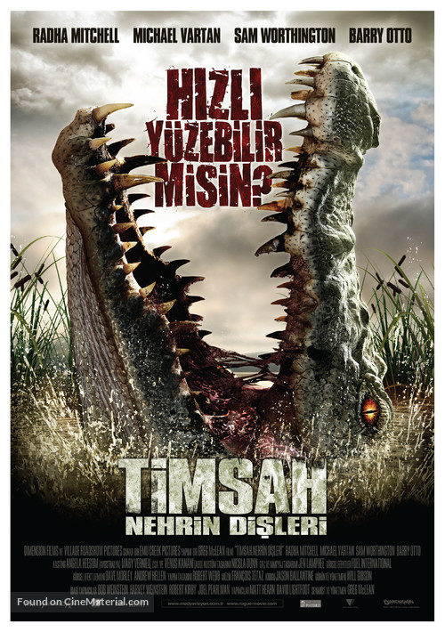 Rogue - Turkish Movie Poster
