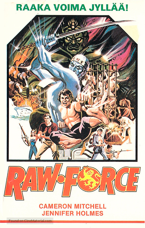 Raw Force - Finnish VHS movie cover