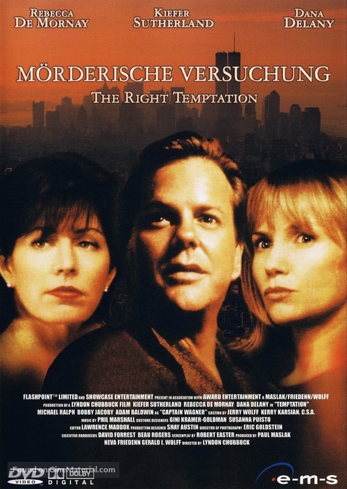 The Right Temptation - German DVD movie cover
